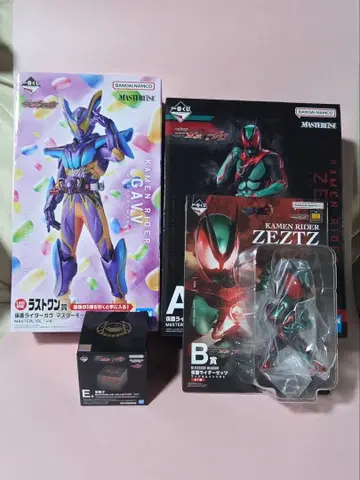 제일복권 가면라이더 젯츠 & 가브 A B E 라스트 원상