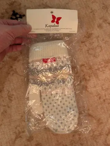 카팔루아 도트 무늬 암커버 화이트