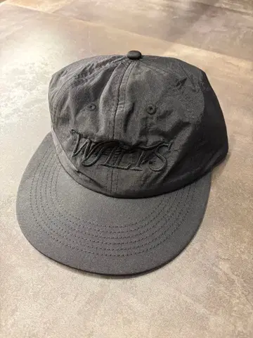 미사용 WALT'S BAR 스냅백 캡 올 블랙