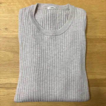 IENA 이탈리아 실 RIB 크루 풀오버