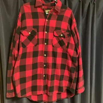 FIELD & STREAM XLT 플란넬 셔츠 레드/블랙