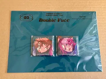 앙스타 Double Face TRIP 아이돌 스퀘어 캔뱃지 유상 특전