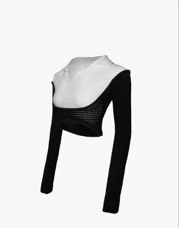 theredthread S layered skipper tops 블랙