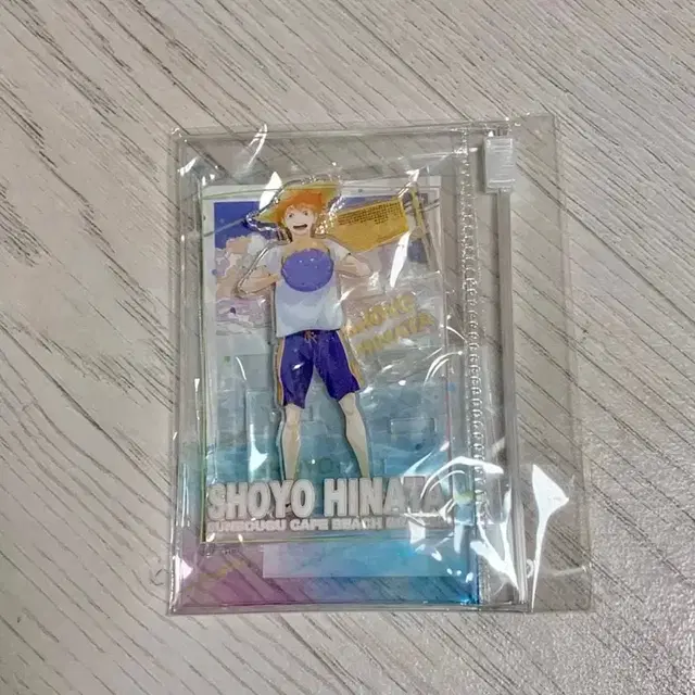 하이큐 문방구 미니 아크릴 스탠드 파우치 히나타 쇼요 해변 여름
