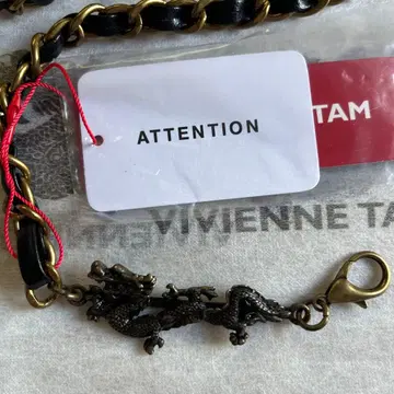 비비안 탐 택 포함 새상품 드래곤 체인 벨트