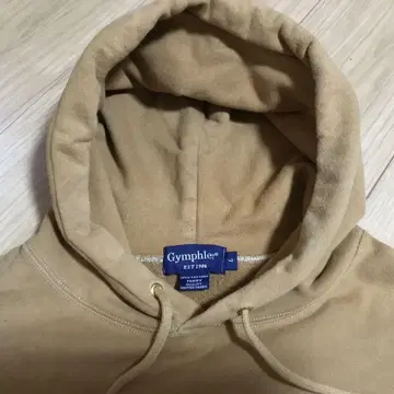 Gymphlex 베이지 후드티 M 사이즈