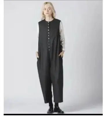 mizuiroind 캐시미어 혼방 살로펫 올인원 그레이