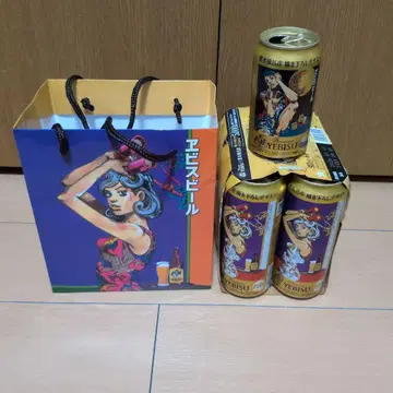 에비수 맥주 아라키 히로히코 신작 일러스트 캔