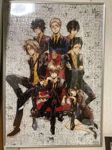 가정교사 히트맨 REBORN! 모자이크 아트 퍼즐 아마노 아키라 전시회