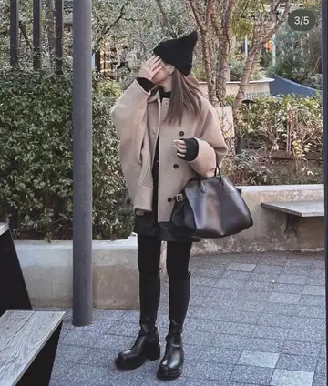 새상품급 ZARA 코트 블루종 체스터 코트