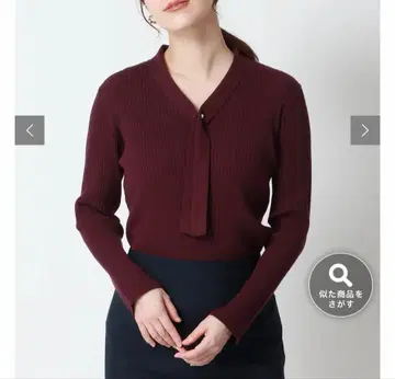 레이온 스트레치 와이드 리브 보타이 PO