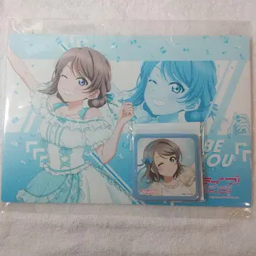 와타나베 요 캐릭터 클리어 케이스 & 캔뱃지