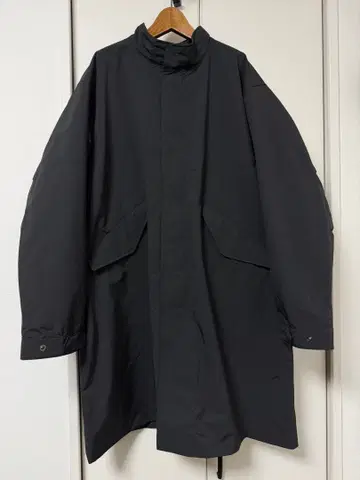 윈드프루프 2WAY 코트 L 사이즈 블랙