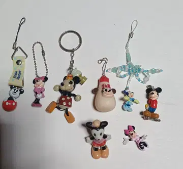 디즈니 캐릭터 키링, 스트랩, 피규어 세트