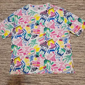 ZUMBA 컬러풀 반팔 티셔츠 정품