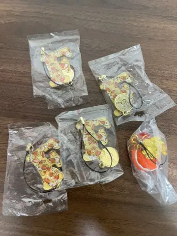 포켓몬 스트랩 포코 5세트