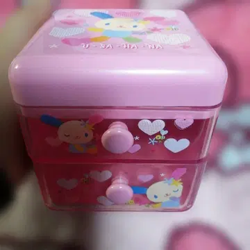 레트로 산리오 우사하나 체스트 수납 소품함