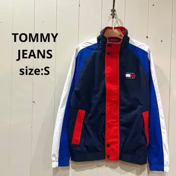 타미힐피거 진스 TOMMY JEANS 자켓 블루종 남성용 S 블루