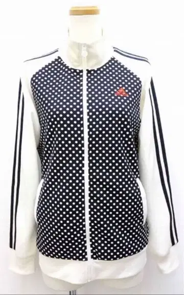 adidas 도트 무늬 집업 자켓 도트 긴팔 타케이 에미