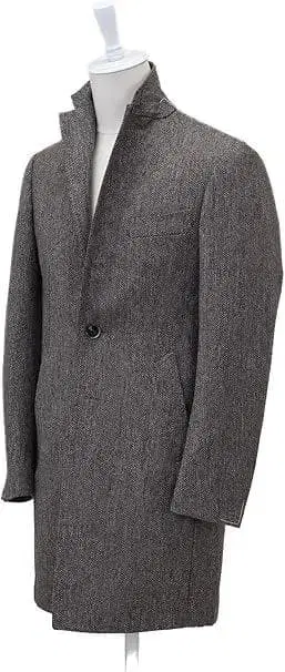 미사용 RING JACKET 영국 라바트밀 헤링본 트위드 코트