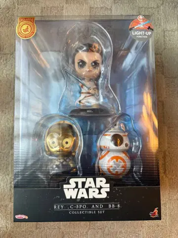 [ 새상품 ] 스타 워즈 REY C-3PO BB-8 피규어