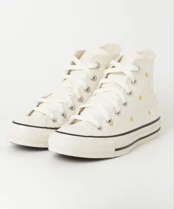 컨버스 올스타 화이트 데이지 자수