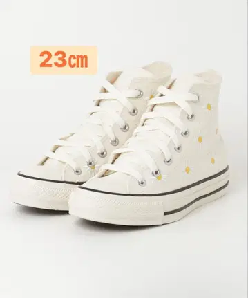 컨버스 올스타 화이트 데이지 자수 택 포함