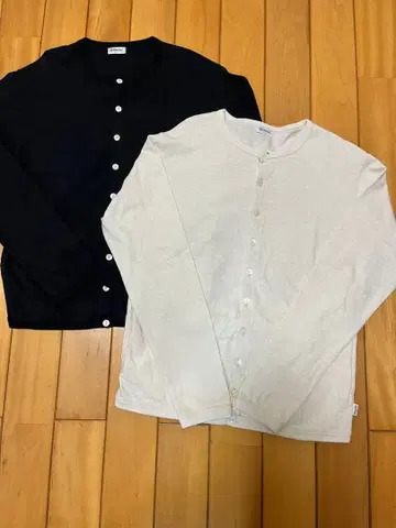 ORCIVAL 아이보리 긴팔 가디건 사이즈 1