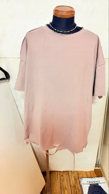 ANAP 데미지 T셔츠 프리 사이즈