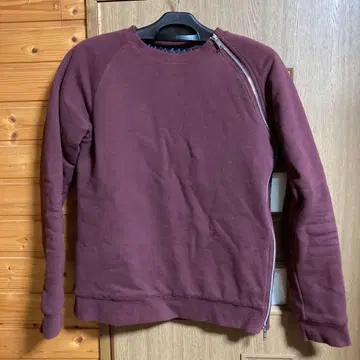 로아즈 오리지널 사이드 지퍼 맨투맨