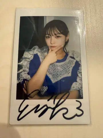 CANDY TUNE 키리하라 미즈키 폴라로이드 사인 포함