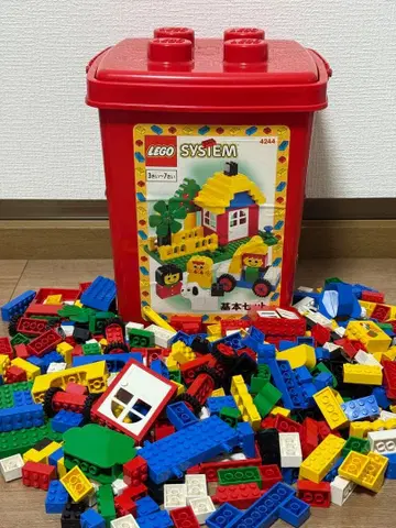 레고 기본 세트 빨간색 바케츠