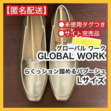 [ 미사용 ] 글로벌 워크 발수 방수 펌프스 바부쉬 스니커즈