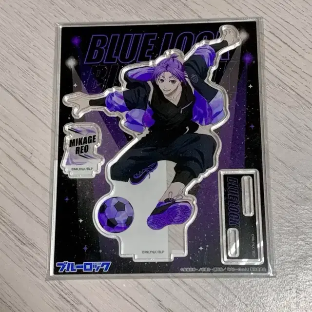 블루록 나이트 축구 레오 아크릴 스탠드