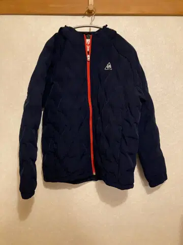 네이비 퀼팅 다운 자켓 L 사이즈