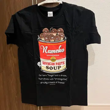 [ 새상품 ] 버섯 재배 키트 T셔츠 블랙 남성용 프리 사이즈