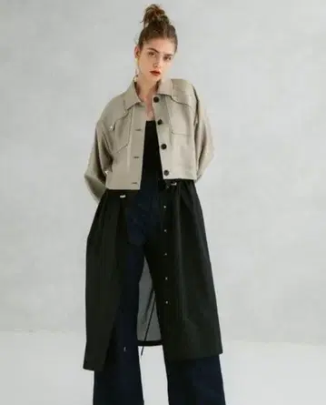 UNITED TOKYO 2WAY 오간자 코트