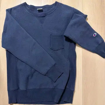 [레어] Champion Reverse Weave 맨투맨 M 네이비