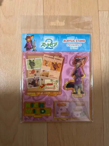 디즈니 주토피아2 아크릴 스탠드 닉 와일드