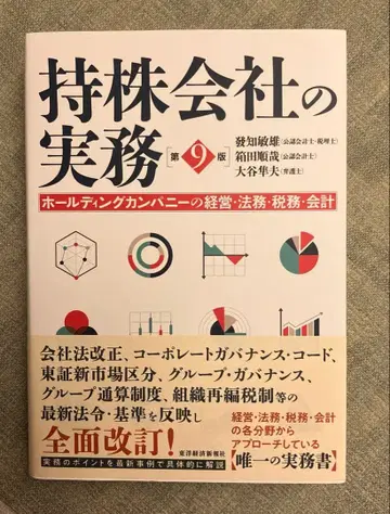지주회사 실무 제9판 - 홀딩스 컴퍼니 경영, 법무, 재무, 회계