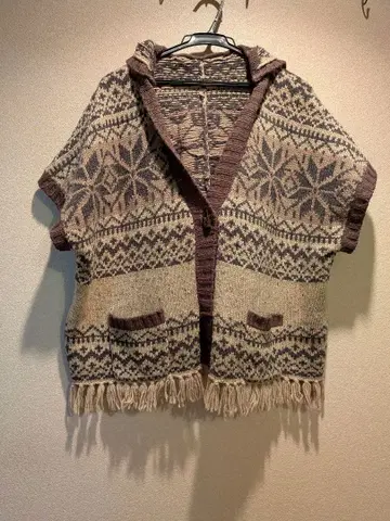 판초 탈부착 가능 후드