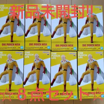 원펀맨 피규어 One Punch Life 사이타마 쇼핑 8점