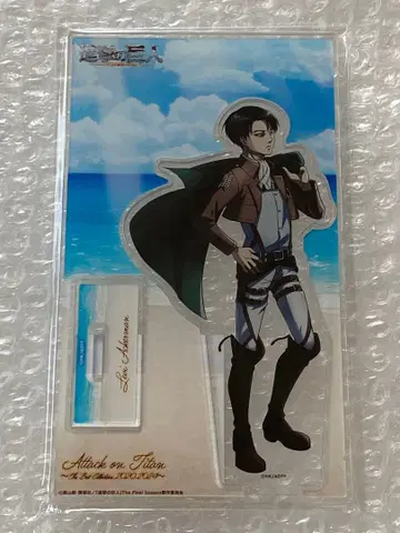 진격의 거인 가라오케의 철인 아크릴 스탠드 리바이