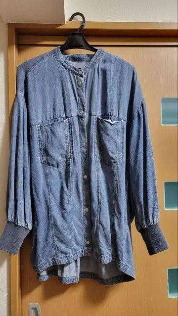 ayane 아얀 텐셀 데님 셔츠 자켓