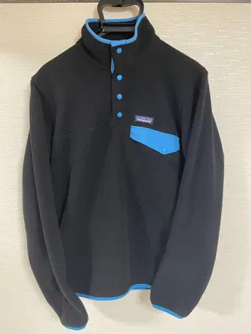 Patagonia 스냅T S 블랙 신틸라 플리스