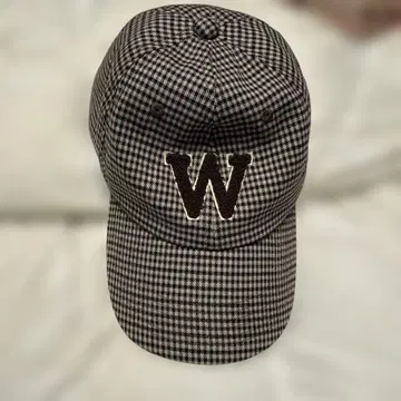 WONDER WONDER 체크 무늬 캡 F 사이즈