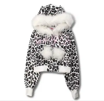 새상품급 캔디 갈피 갸루마시파카 25aw 동물 귀 후드티