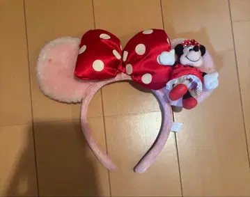 머리띠 핑크 미니