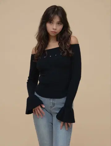 andmary Flora knit tops