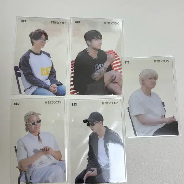 방탄 BTS 인더숲2 투명포카